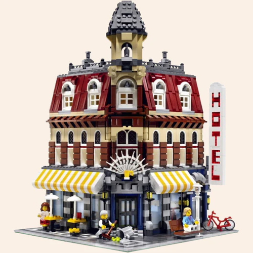 Cafe Corner Building 10182