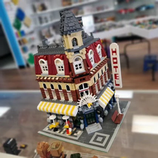 Cafe Corner Building 10182